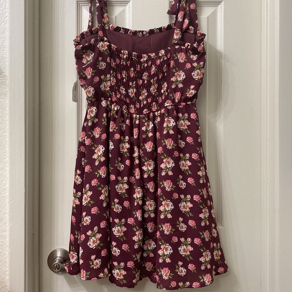 •NWT• Altar’d State Burgundy Floral Dress - Picture 11 of 15